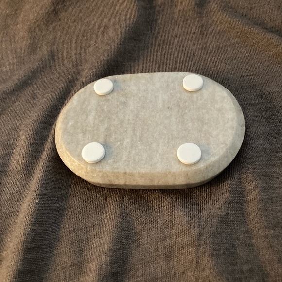 Archipelago Natural Beige Marble Soap Dish - Picture 4 of 4